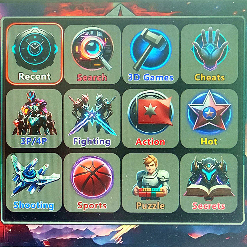 GWALSNTH 32000 in 1 Wireless Pandora Box Bluetooth Arcade Games Console,1280X720 Display,3D Games,Search/Save/Hide/Pause Game,1-4 Players