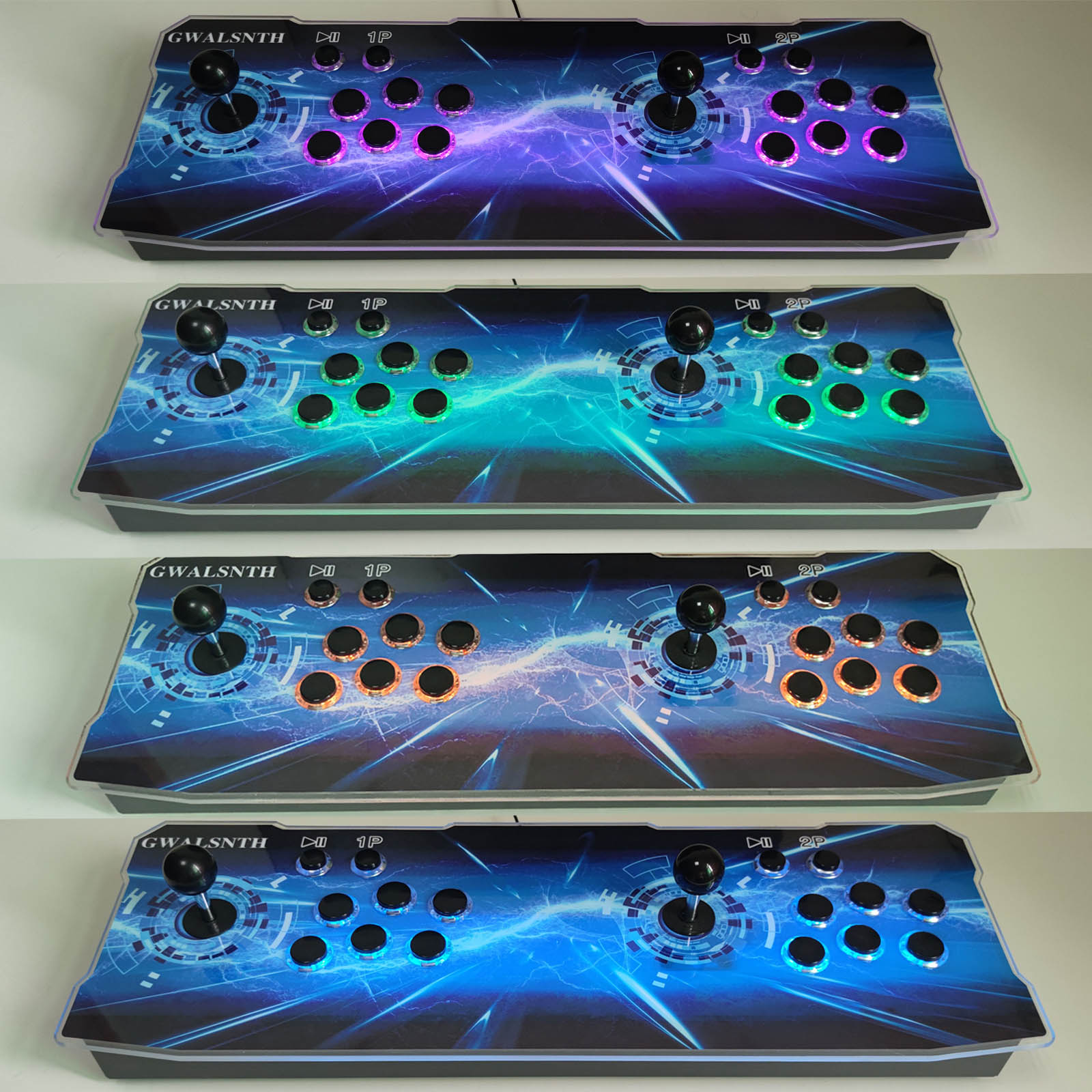 GWALSNTH 3D Pandora Box 88S Arcade Games Console, 36800 in 1 HD Video Game Machine,Plug and Play Games at Home,WiFi Function